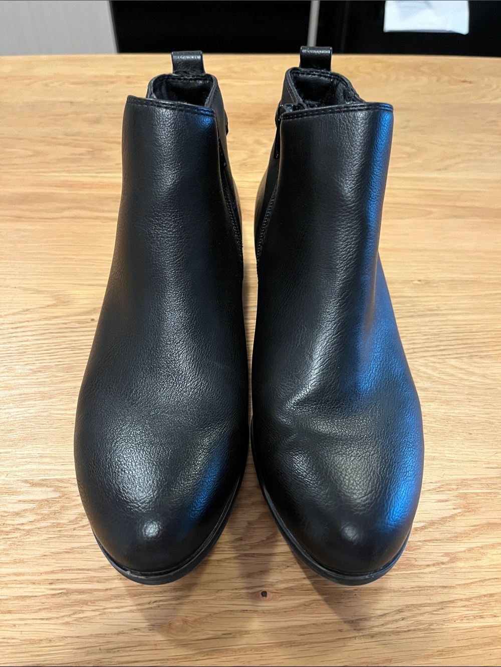 Denver Hayes Black Ankle Booties